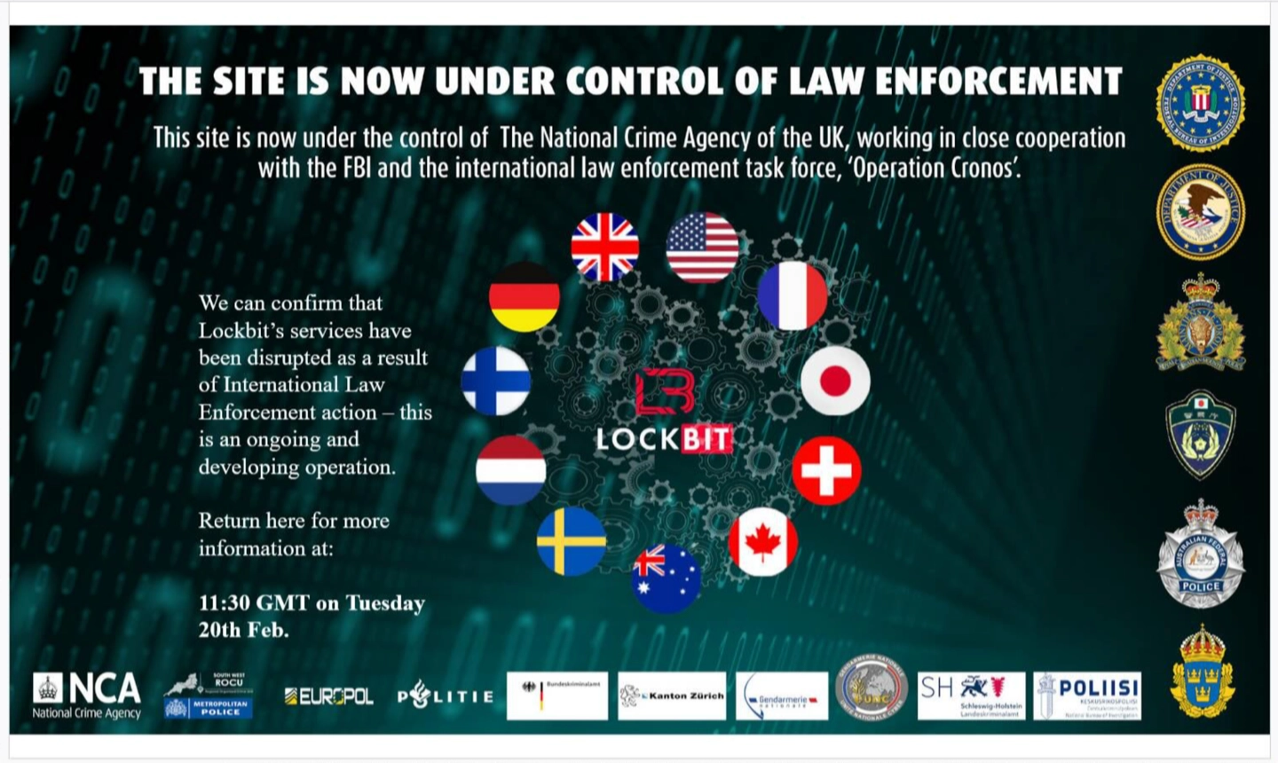 百家樂：已掌握超 7000 條密鈅，執法部門“解密”LockBit 黑客組織勒索軟件獲新進展